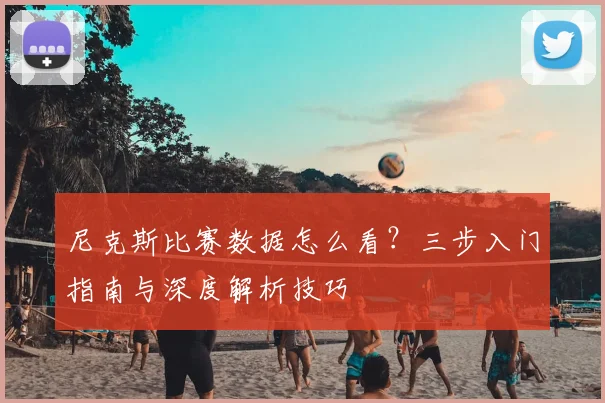 尼克斯比赛数据怎么看？三步入门指南与深度解析技巧